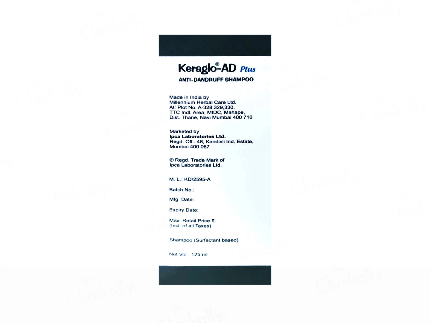 Keraglo-AD Plus Anti-Dandruff Shampoo, 125ml