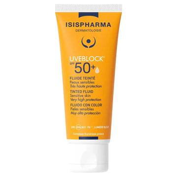 ISISPHARMA UVEBLOCK SPF 50+ Tinted Fluid Sunscreen 40ml