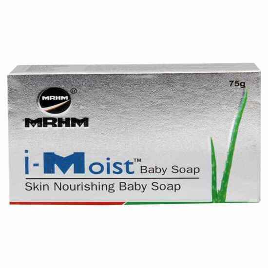 I moist baby soap 75g, pack of 3