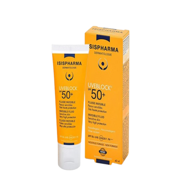 Isispharma UVE Block Invisible Fluid Sunscreen SPF 50+ PA++++ 40ml