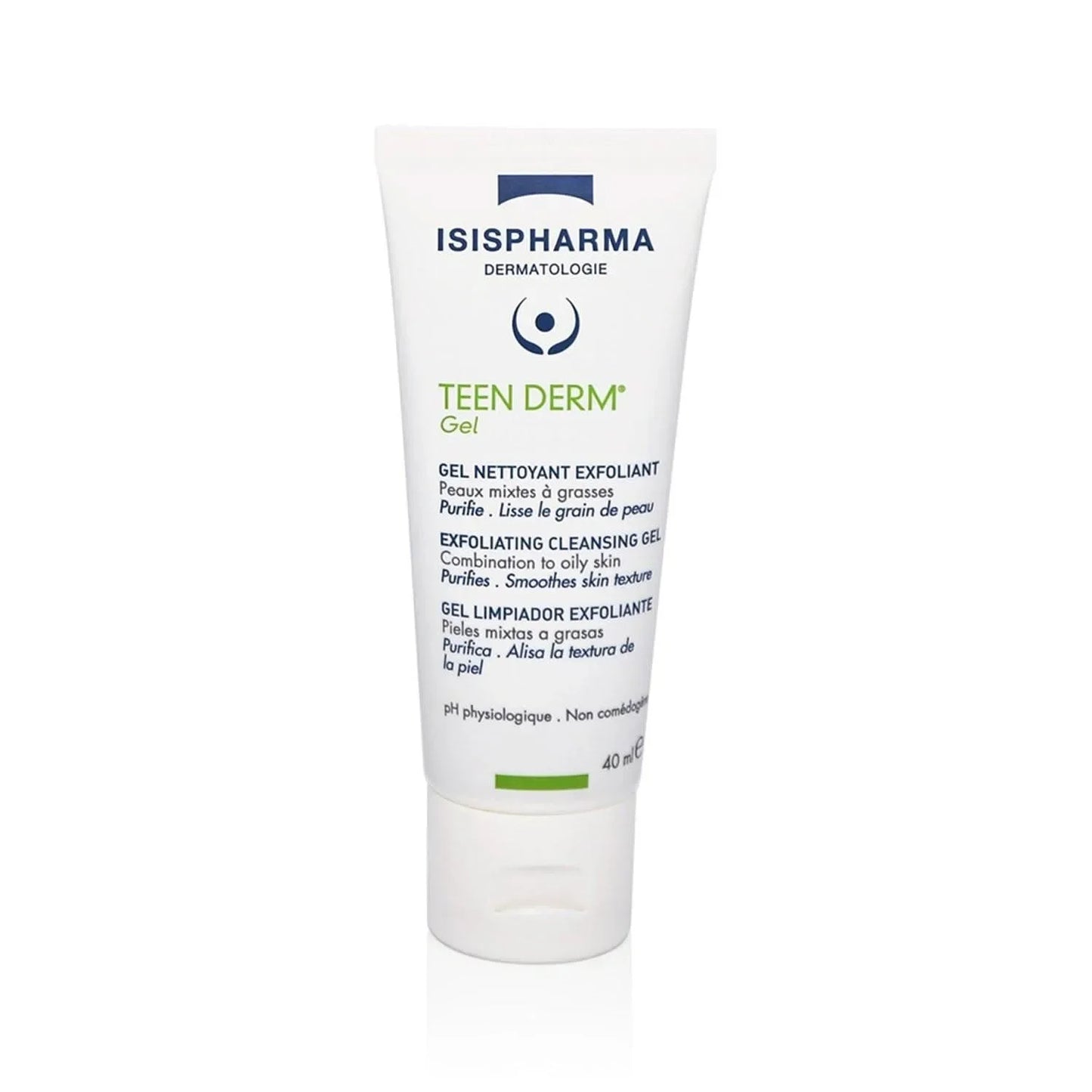 Isispharma Teen Derm Exfoliating Cleansing Gel 40ml