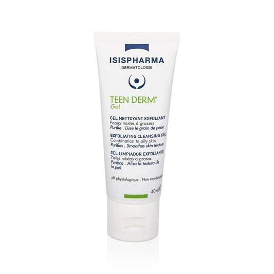 Isispharma Teen Derm Exfoliating Cleansing Gel 40ml