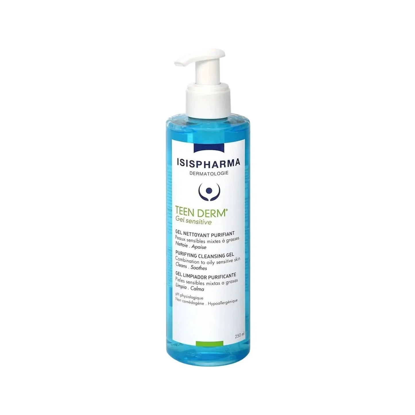 Isispharma Teen Derm Sensitive Purifying Cleansing Gel,