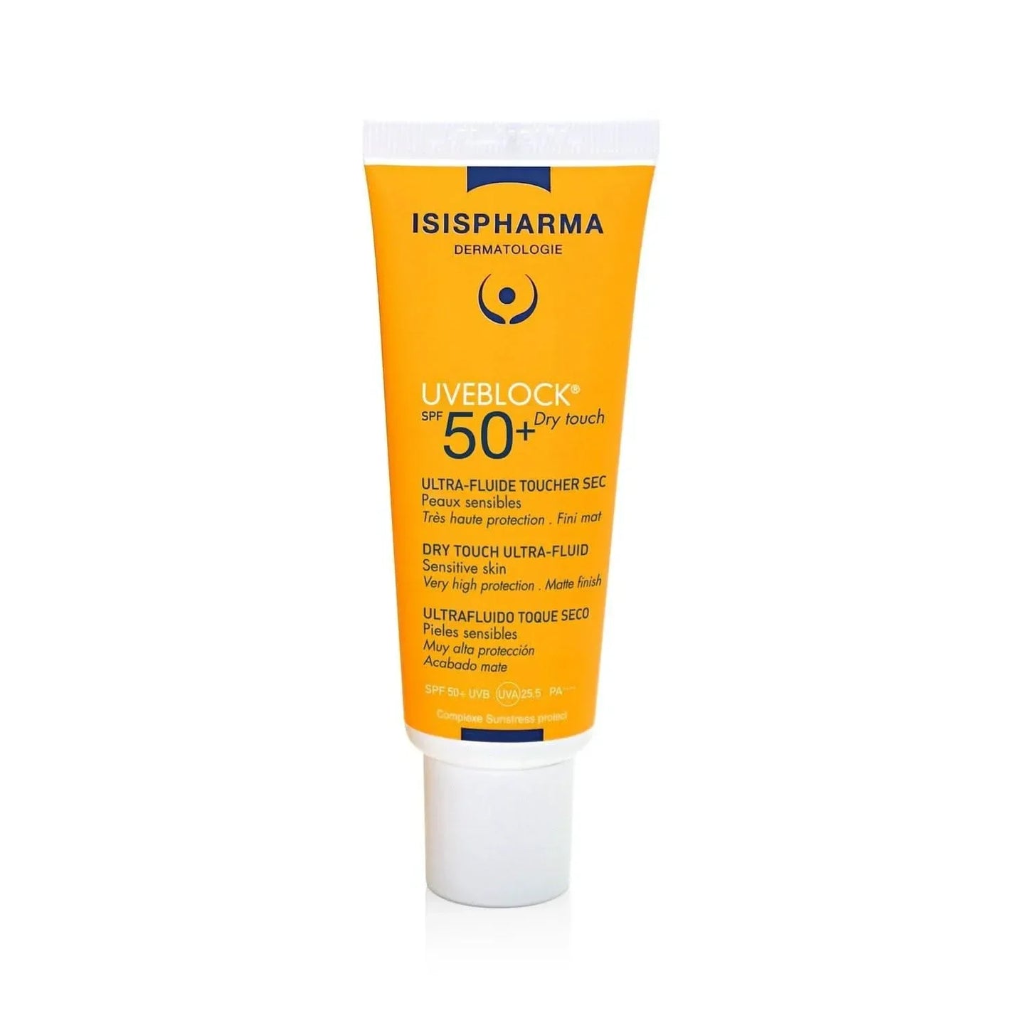 Isispharma UVE Block Dry Touch Ultra-Fluid Sunscreen SPF 50+ PA++++, 40ml