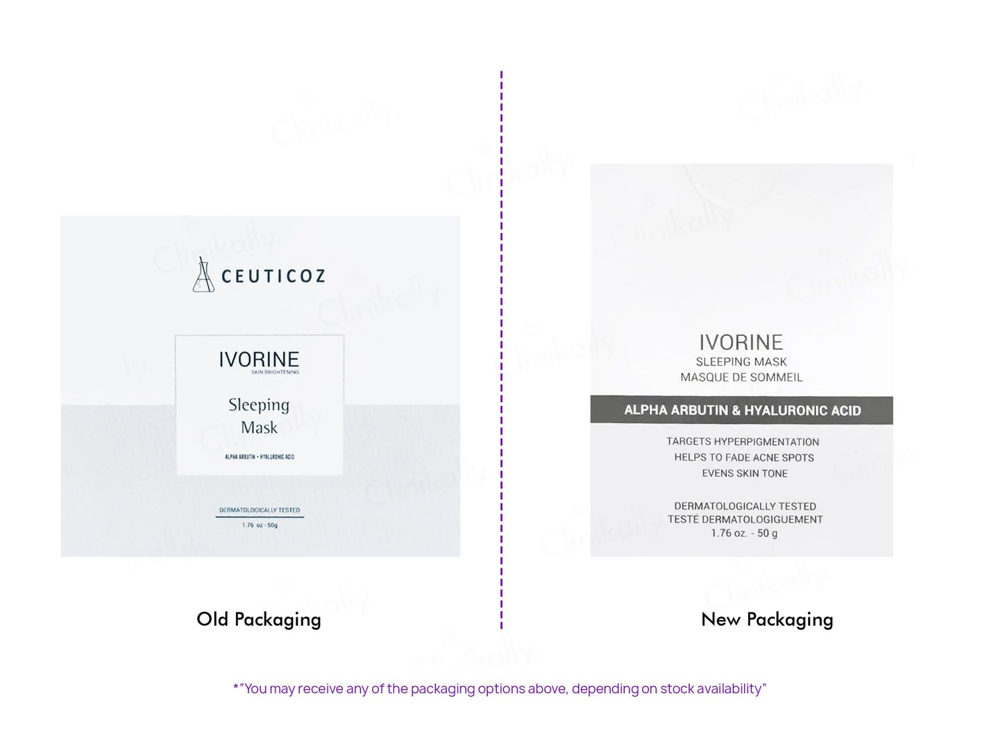 Ivorine Skin Brightening Sleeping Mask, 50 gm
