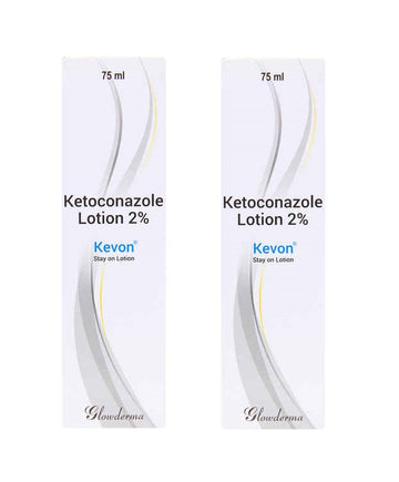Kevon 2 % Lotion 75 ml (pack of 2)