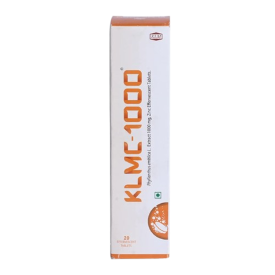 KLMC 1000 Effervescent Tablet | Vitamin C 1000mg + Zinc Immunity Boost ...