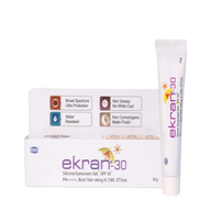 Ekran-30 Silicone Sunscreen Gel SPF 30+ PA++++, 30gm
