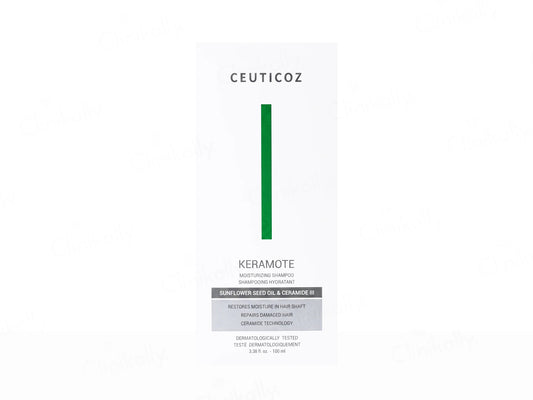 Keramote Moisturizing Hair Shampoo, 100ml