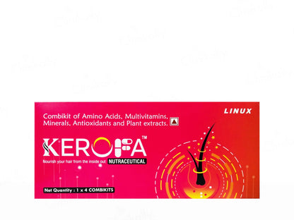Kerofa Hair Growth Nutraceutical Supplement Combokit, 1 Kit