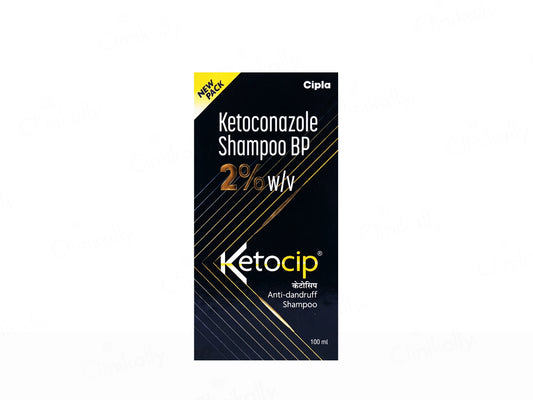 Ketocip 2% Shampoo, 100ml