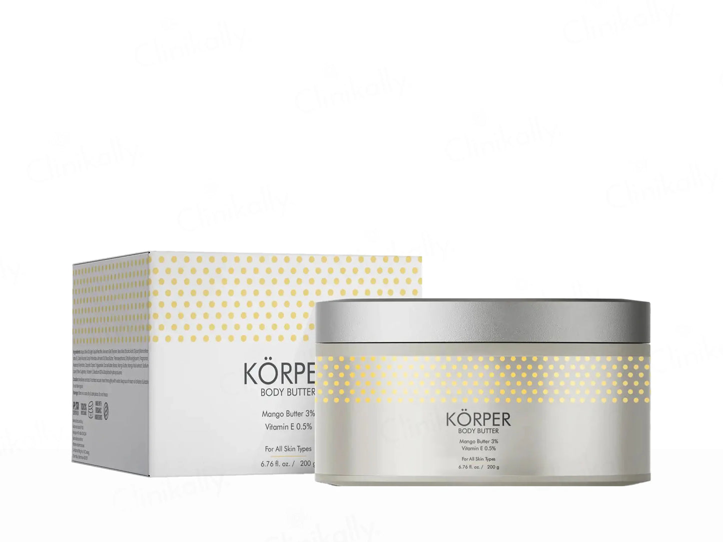 Korper Mango Body Butter For All Skin Types 200gm