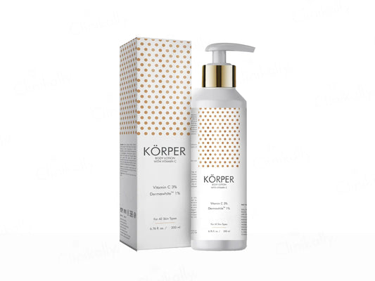Korper Vitamin C Body Lotion For All Skin Types 200ml