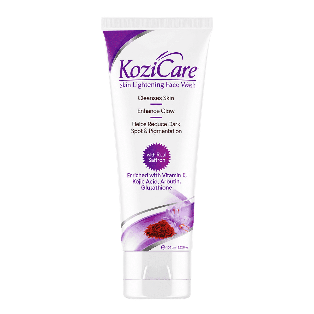 Kozicare with real saffron Skin Lightening Face Wash 100gm
