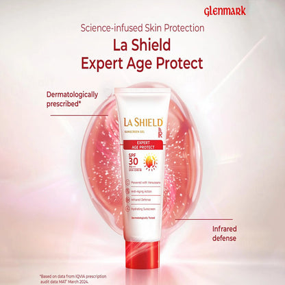 La Shield IR Sunscreen Gel SPF 30 PA+++, 60GM