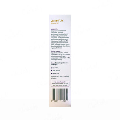 La Shield Lite Sunscreen Gel SPF 50+ PA+++, 50gm