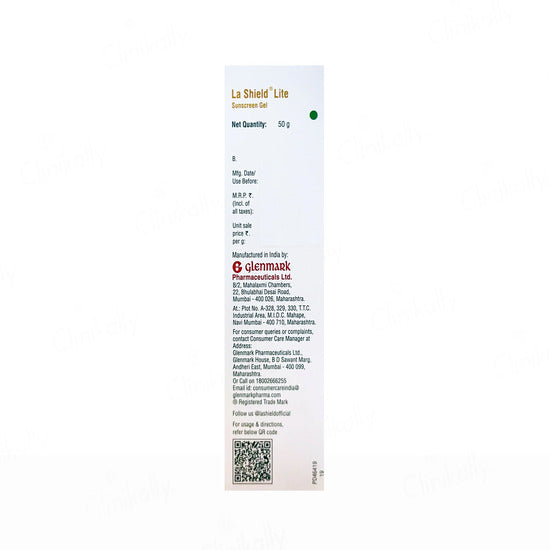 La Shield Lite Sunscreen Gel SPF 50+ PA+++, 50gm