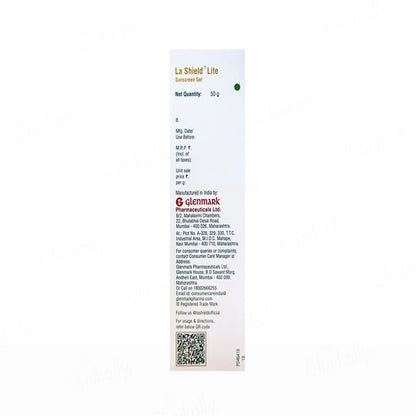 La Shield Lite Sunscreen Gel SPF 50+ PA+++, 50gm