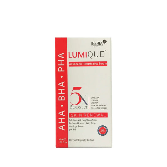 Lumique Advanced Resurfacing Serum 5x booster, 30ml