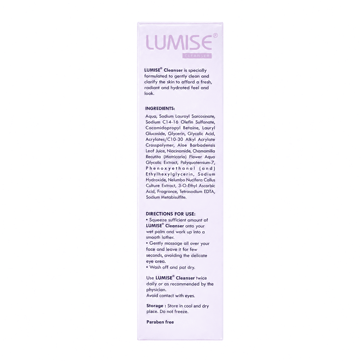 Lumise Cleanser 100gm
