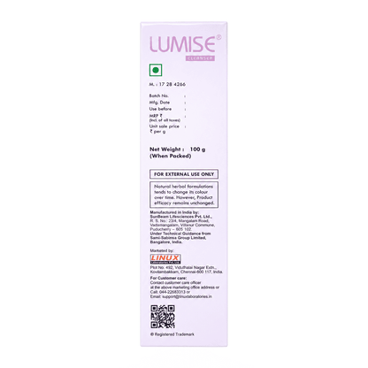 Lumise Cleanser 100gm
