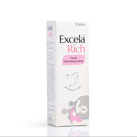 Excela Rich Facial Hydrating Lotion, 50g