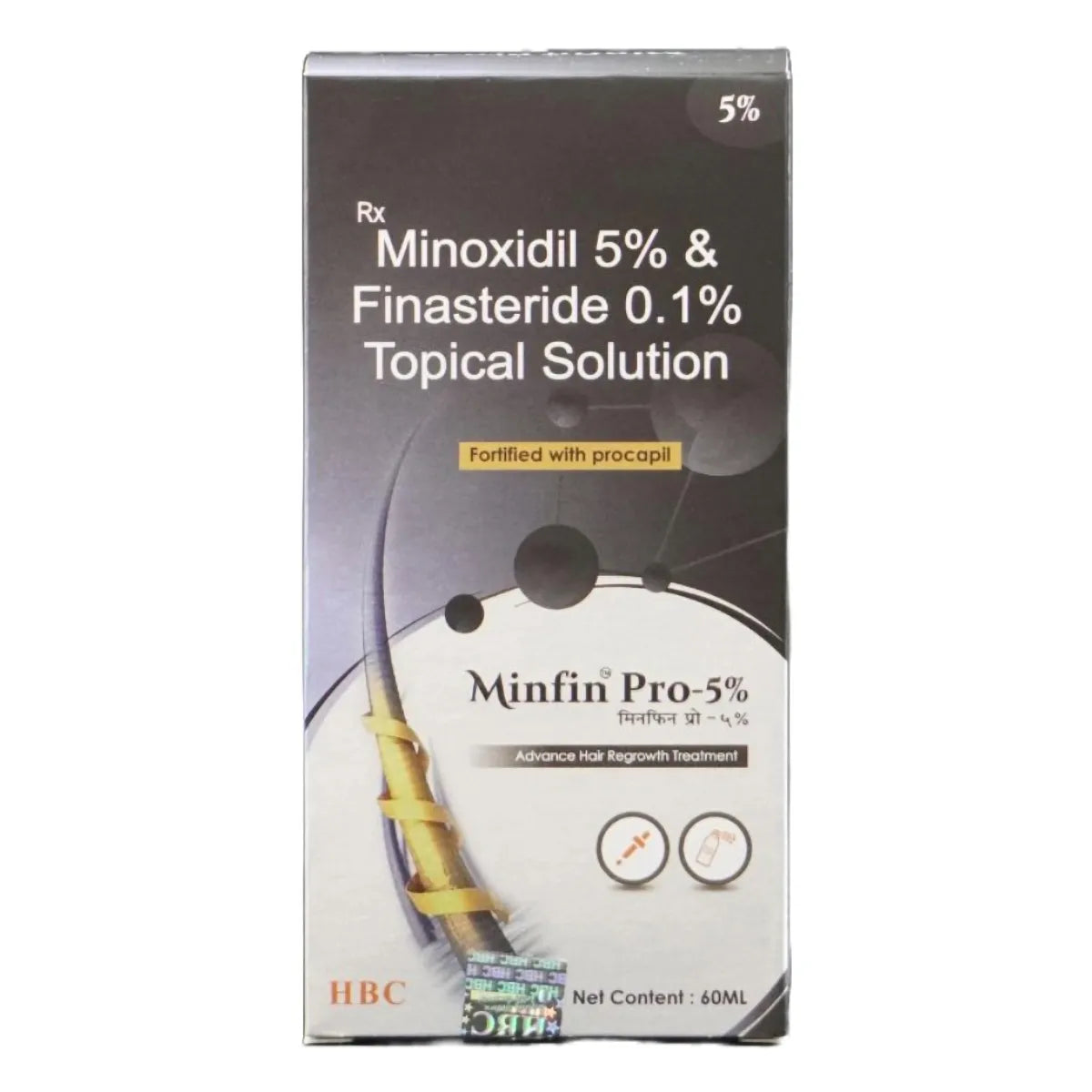 MINFIN PRO 5% Topical Solution (60ml)