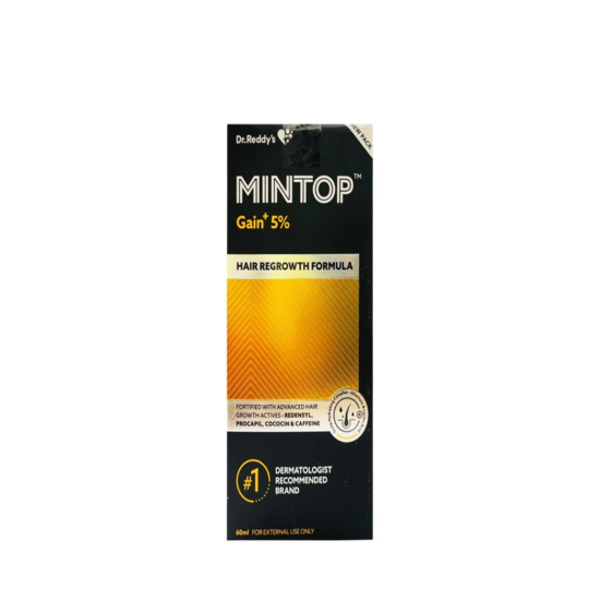 Mintop Gain+ plus 5% Hair Restore Formula, 60ml