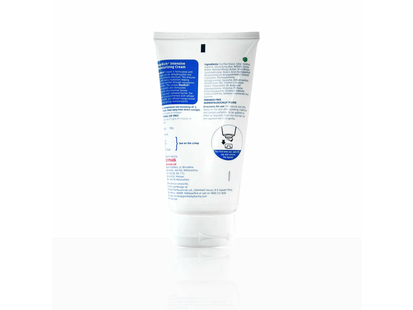 MaxRich Intensive Moisturizing Cream, 150gm