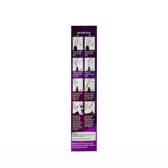 Minfin F 10% Hair growth solution, 60ml