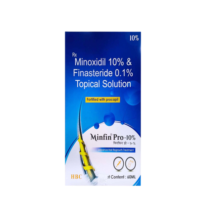 Minfin Pro 10% Topical Solution, 60 ml