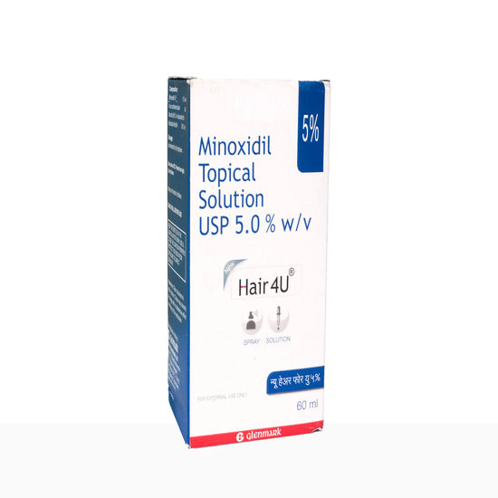 Hair 4U Solution USP 5% 60ml