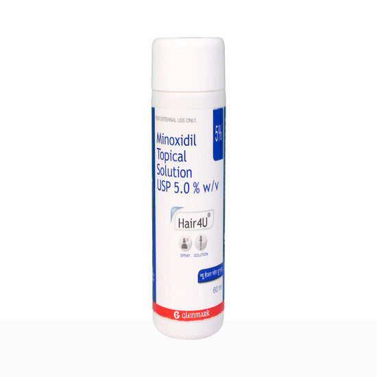 Hair 4U Solution USP 5% 60ml