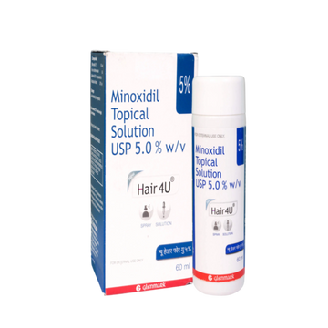 Hair 4U Solution USP 5% 60ml