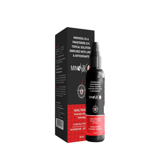 Minosilk F 5% Topical Solution, 60ml