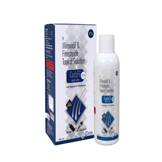 Curlz F 5% Solution, 60ml