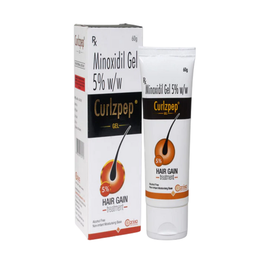 Curlzpep 5% Gel, 60gm