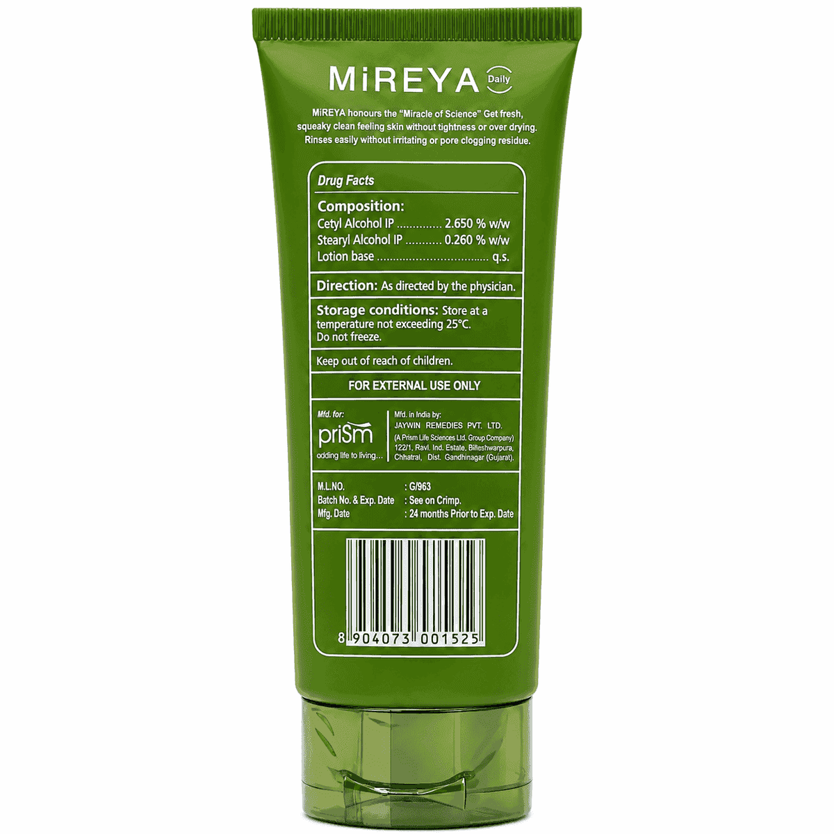 Mireya daily ultra gentle hydrating cleanser 50ml