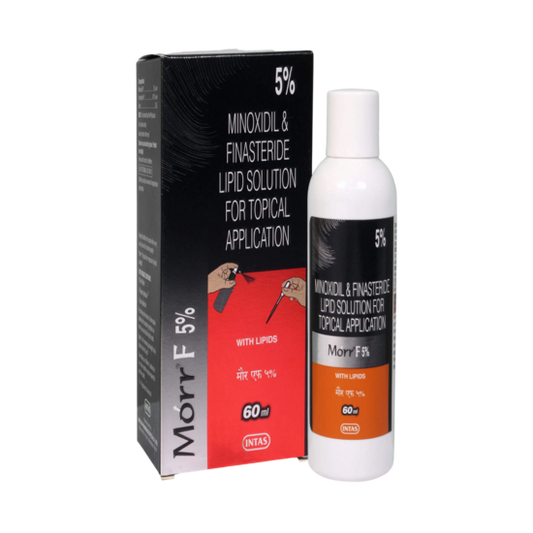 Morr Morr F 5% Solution 60ml: Uses, Benefits, Price & Hair Loss Treatment