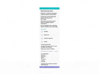 Mycobiome Scalp Microbiome Activator Mask, 100gm