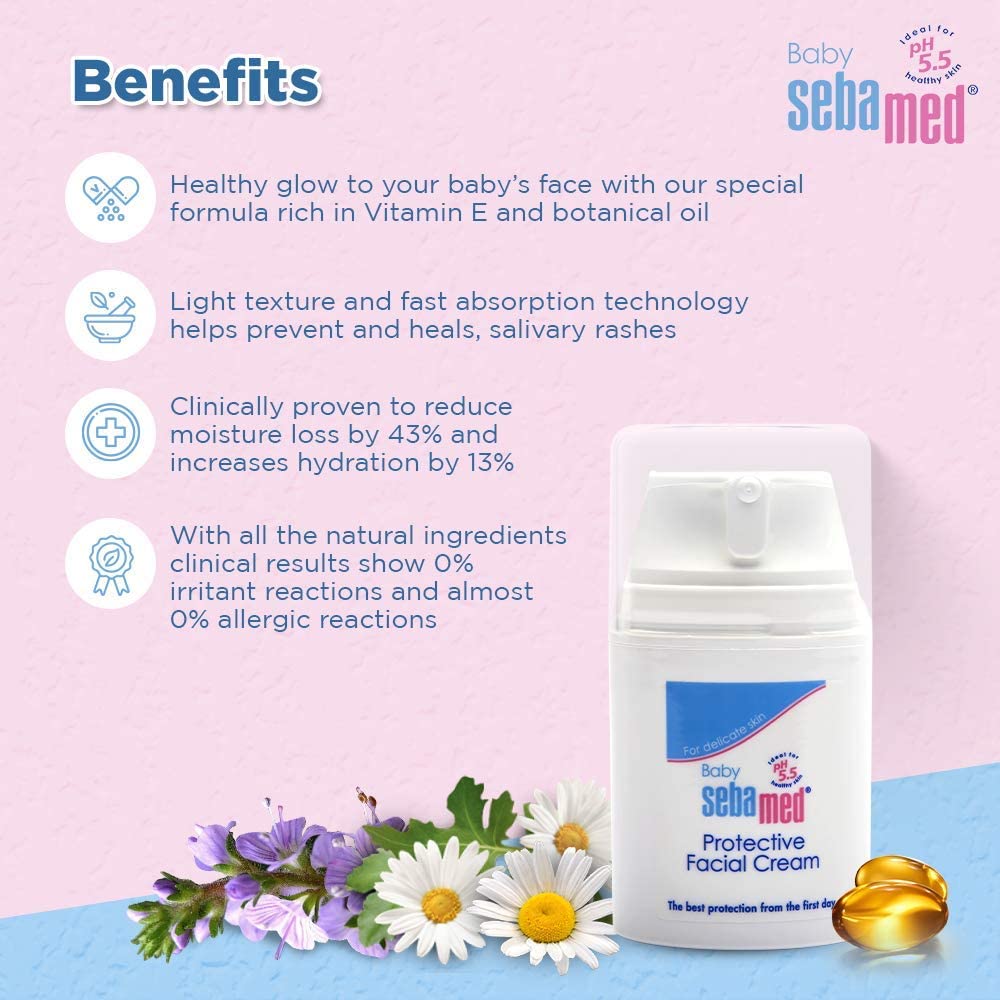 Baby protective best sale facial cream sebamed