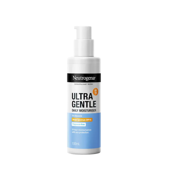 Neutrogena Ultra Gentle Daily Face Moisturizer With SPF 15 100ml