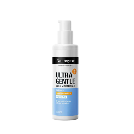 Neutrogena Ultra Gentle Daily Face Moisturizer With SPF 15 100ml