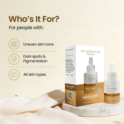 Neolume Skin Brightening Face Serum, 30ml