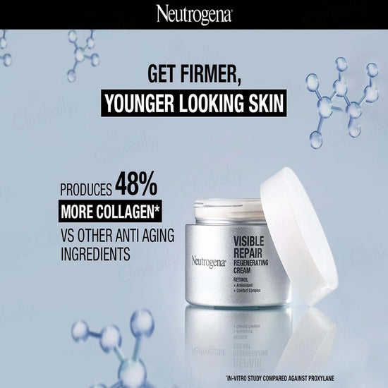 Neutrogena Visible Repair Regenerating Cream With Retinol, 50gm