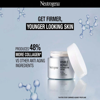 Neutrogena Visible Repair Regenerating Cream With Retinol, 50gm