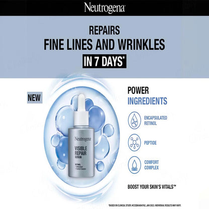Neutrogena Visible Repair Serum With Retinol, 30ml