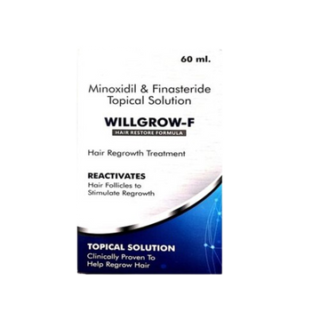 Willgrow F Hair Regrowth Solution, 60ml