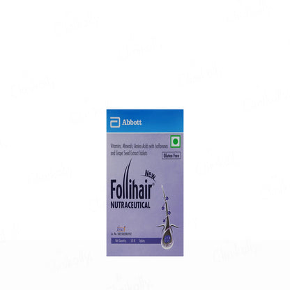 Follihair hair Tablets Bottle, 30tab