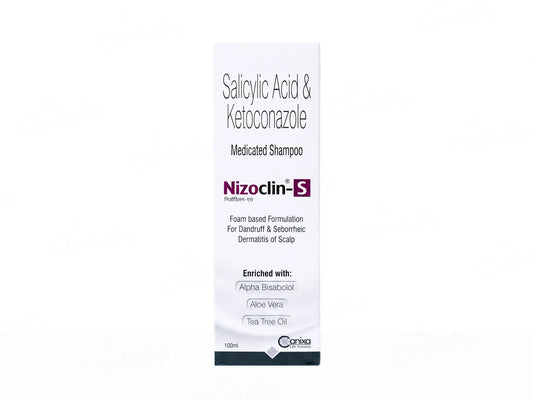 Nizoclin-S Medicated Shampoo, 100ml